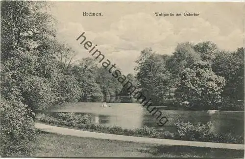 Bremen - Wallpartie am Ostertor - Verlag Hermann Ch. Büsing Bremen