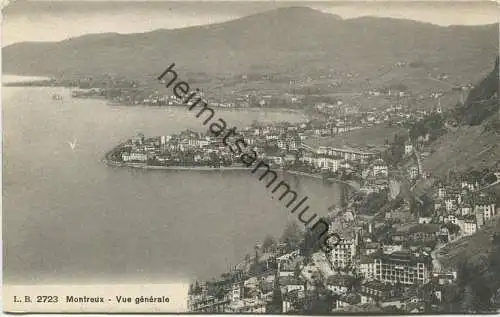 Montreux - vue generale - Edition Louis Burgy Lausanne