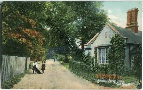 Stafford - Rowley Park Drive - Verlag w. Shaw Burslem ca. 1910