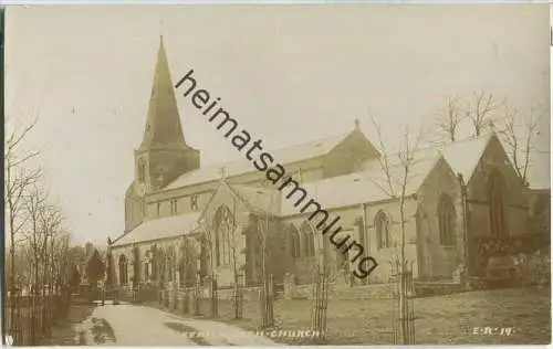 Kenilworth - Church - Foto-Ansichtskarte - Verlag Express Photo Co. Rugby