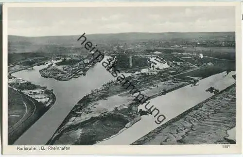 Karlsruhe - Rheinhafen - Verlag J. Velten Karlsruhe
