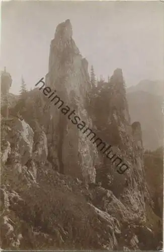 Der Plankenstein - Foto-AK ca. 1910