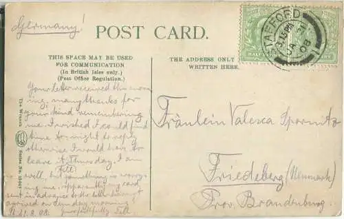 Stafford - Ancient High House - Railway Collecting Van