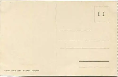 Ligne du Loetschberg - Pont du Bietschtal - Edition Jullien freres Geneve