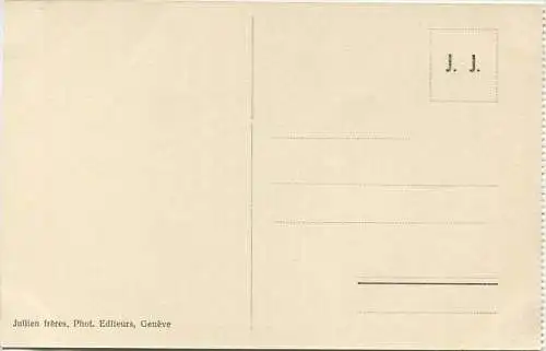 Ligne du Loetschberg - Pont de Bietschtal - Edition Jullien freres Geneve