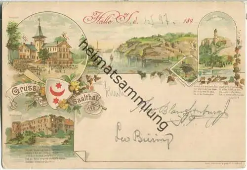 Halle a. S. - Saaletal - Preissnitz - Verlag Schurade & Co. Halle a. S.