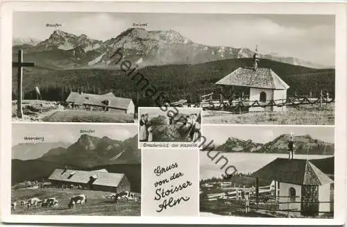 Stoißer Alm - Foto-AK - Verlag Photo E. Weiser Teisendorf