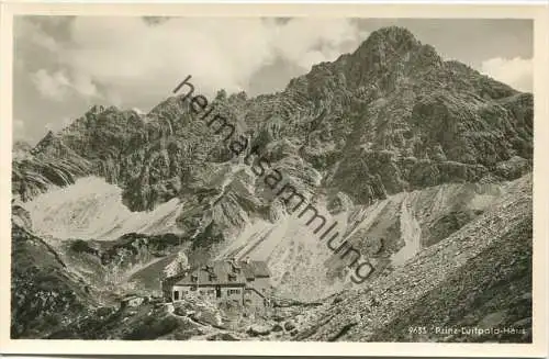 Prinz Luitpoldhaus mit Fuchskarspitze - Foto-AK - Verlag F. und E. Heimhuber Sonthofen