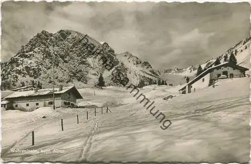 Wuhrsteinalm - Foto-AK - Molo-Verlag Prien gel. 1956