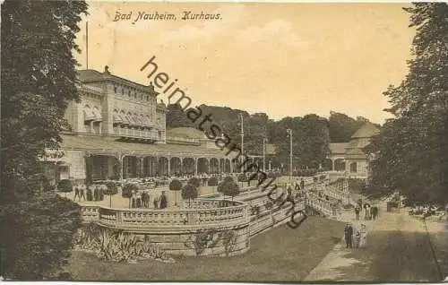 Bad Nauheim - Kurhaus - Verlag Gerhard Blümlein & Co. Frankfurt gel. 1919