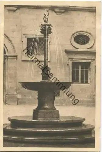 Nürnberg - Brunnen im alten Rathaus von Pankraz Labenwolf - Verlag A. Peters Bonn