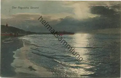 Der Rigasche Strand gel. 1911