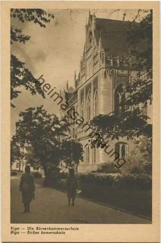 Riga - Die Börsenkommerzschule - Birzas komercskola