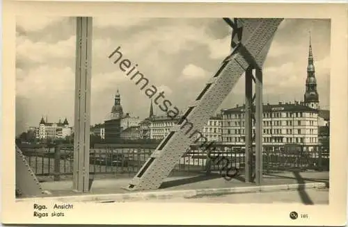 Riga - Ansicht - skats - Foto-AK 40er Jahre