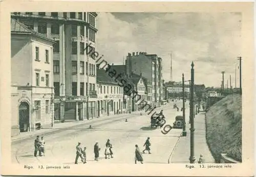 Riga - janvara iela 40er Jahre