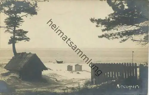 Assern - Strand - Foto-AK ca. 1910