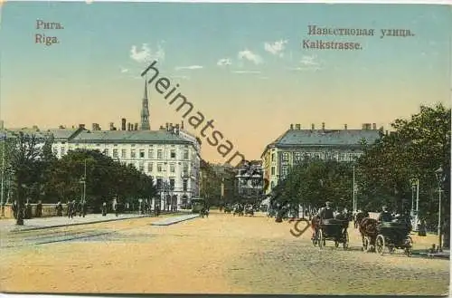 Riga - Kalkstrasse 1911