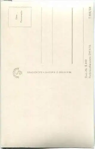 Schlaubetal - Bremsdorfer Mühle - Foto-Ansichtskarte 50er Jahre - Verlag H. Sandner KG Berlin