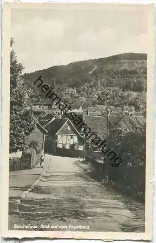 Bleicherode - Vogelberg - Foto-Ansichtskarte 50er Jahre - Verlag Trinks & Co Leipzig