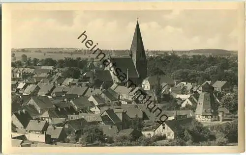 Röbel/Müritz - Teilansicht - Foto-Ansichtskarte 50er Jahre - Verlag Photowerkstätten Rether Bestensee