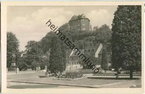 Greiz - Foto-Ansichtskarte - Verlag Trinks & Co Leipzig