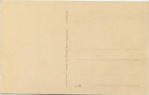 Eydtkuhnen - zerstörte Häuser am Marktplatz - Verlag von Theodor Bach Eydtkuhnen