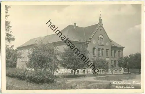 Schlotheim - Volksschule - Foto-Ansichtskarte