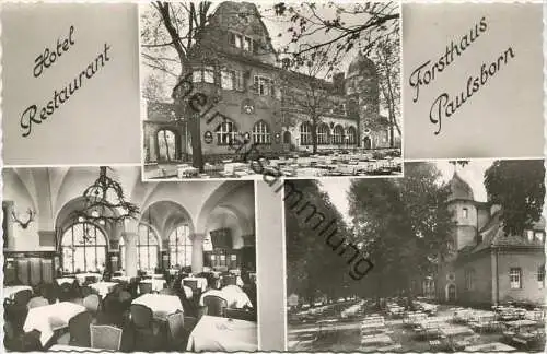 Berlin-Dahlem - Hotel Restaurant Forsthaus Paulsborn - Inhaber Otto Murré 60er Jahre - Foto-AK - Verlag Herbert Meyerhei
