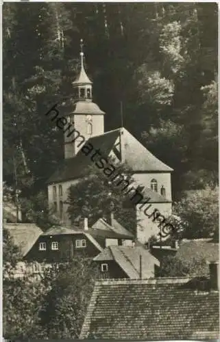 Oybin - Heiratskirche - Foto-Ansichtskarte - Verlag VEB Volkskunstverlag Reichenbach