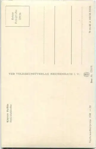 Oybin - Heiratskirche - Foto-Ansichtskarte - Verlag VEB Volkskunstverlag Reichenbach