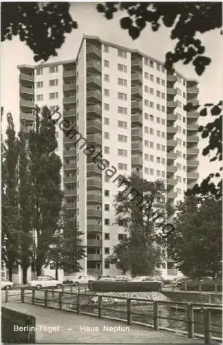 Berlin-Tegel - Haus Neptun - Foto-AK - Verlag Herbert Meyerheim Berlin