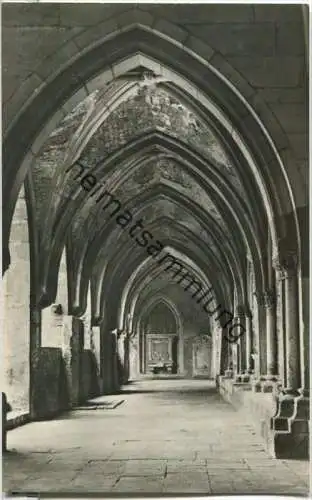 Magdeburg - Dom - Kreuzgang - Foto-Ansichtskarte - Verlag Willy Klautzsch i.V. Magdeburg