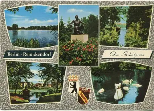 Berlin-Reinickendorf - Am Schäfersee - AK Grossformat - Verlag Kunst und Bild Berlin