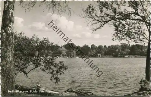 Berlin-Wannsee - Pohle See - Foto-AK - Verlag Kunst und Bild Berlin