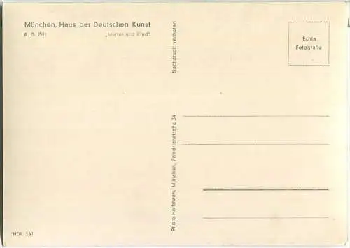 HDK561 - Mutter und Kind - R. G. Zill - Verlag Photo Hoffmann München