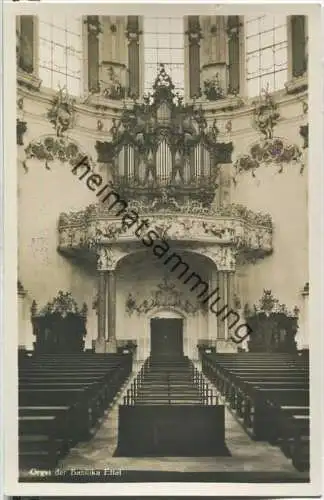 Ettal - Orgel der Basilika ... - Foto-Ansichtskarte - Verlag Photo-Meyer Ettal