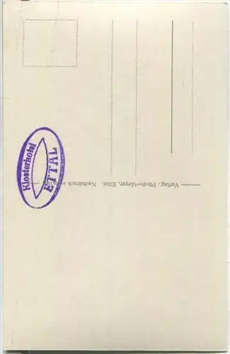 Ettal - Orgel der Basilika ... - Foto-Ansichtskarte - Verlag Photo-Meyer Ettal