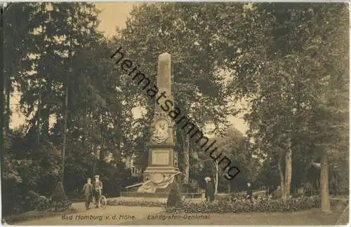 Bad Homburg v. d. Höhe - Landgrafen Denkmal - Verlag Metz & Lautz Darmstadt
