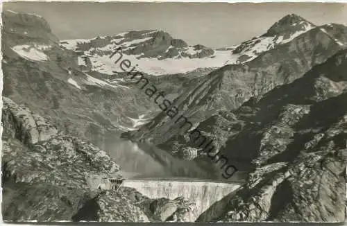Barrage et Lac de Barberine - Ruan et la Tour Salliere - Foto-AK - Edition E. Gyger Adelboden
