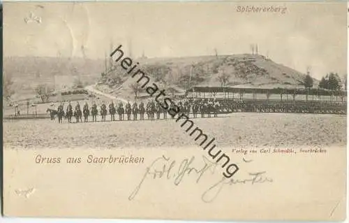 Saarbrücken - Spichererberg - Militär - Verlag Carl Schmidtke Saarbrücken