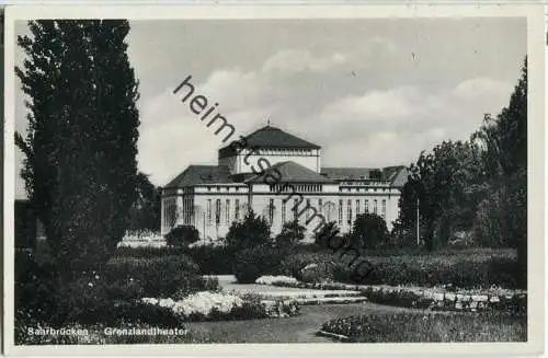 Saarbrücken - Grenzlandtheater - Verlag J. Krämer Saarbrücken