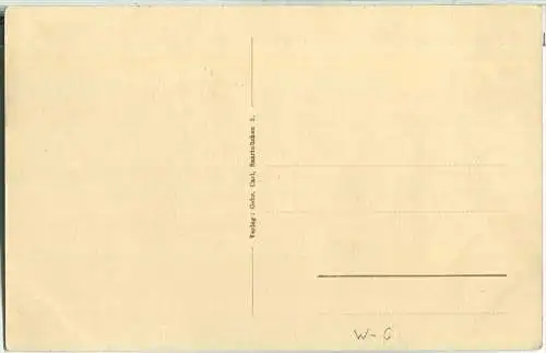 Saarbrücken - Total-Ansicht - Verlag Gebr. Carl Saarbrücken