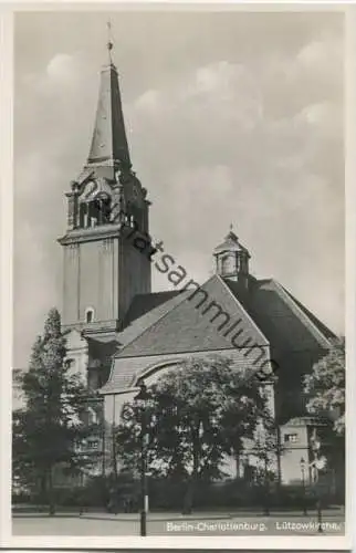 Berlin-Charlottenburg - Lützowkirche - Foto-AK 30er Jahre