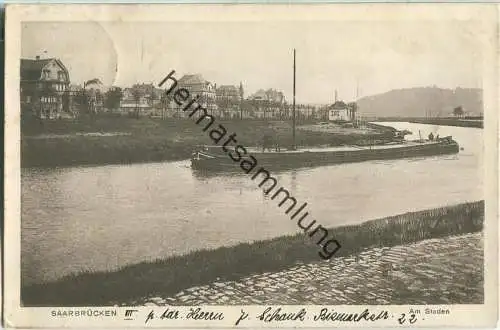 Saarbrücken - Am Staden - Verlag A. Elieker Saarbrücken