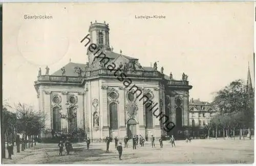 Saarbrücken - Ludwigs-Kirche - Verlag Reinicke & Rubin Magdeburg