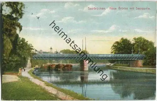 Saarbrücken - Neue Brücke - Verlag Bruno Goerz Beuerle Saarbrücken