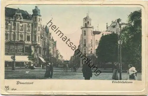 Düsseldorf - Friedrichstrasse - Verlag F.E.D. gel. 1902