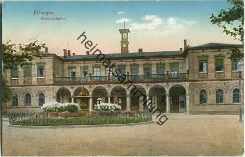 Erlangen - Bahnhof - Feldpost