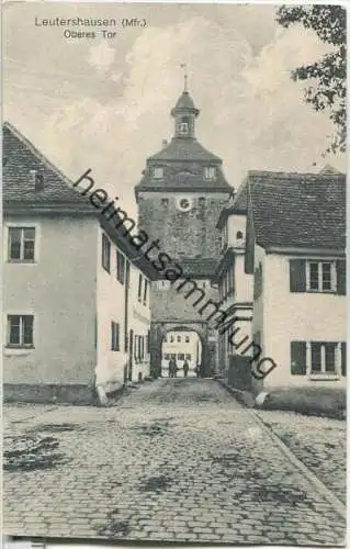 Leutershausen - Oberes Tor - Verlag Ferdinand Majer Leutershausen