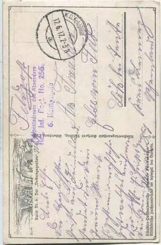 Der Deckungsgraben - Feldpost